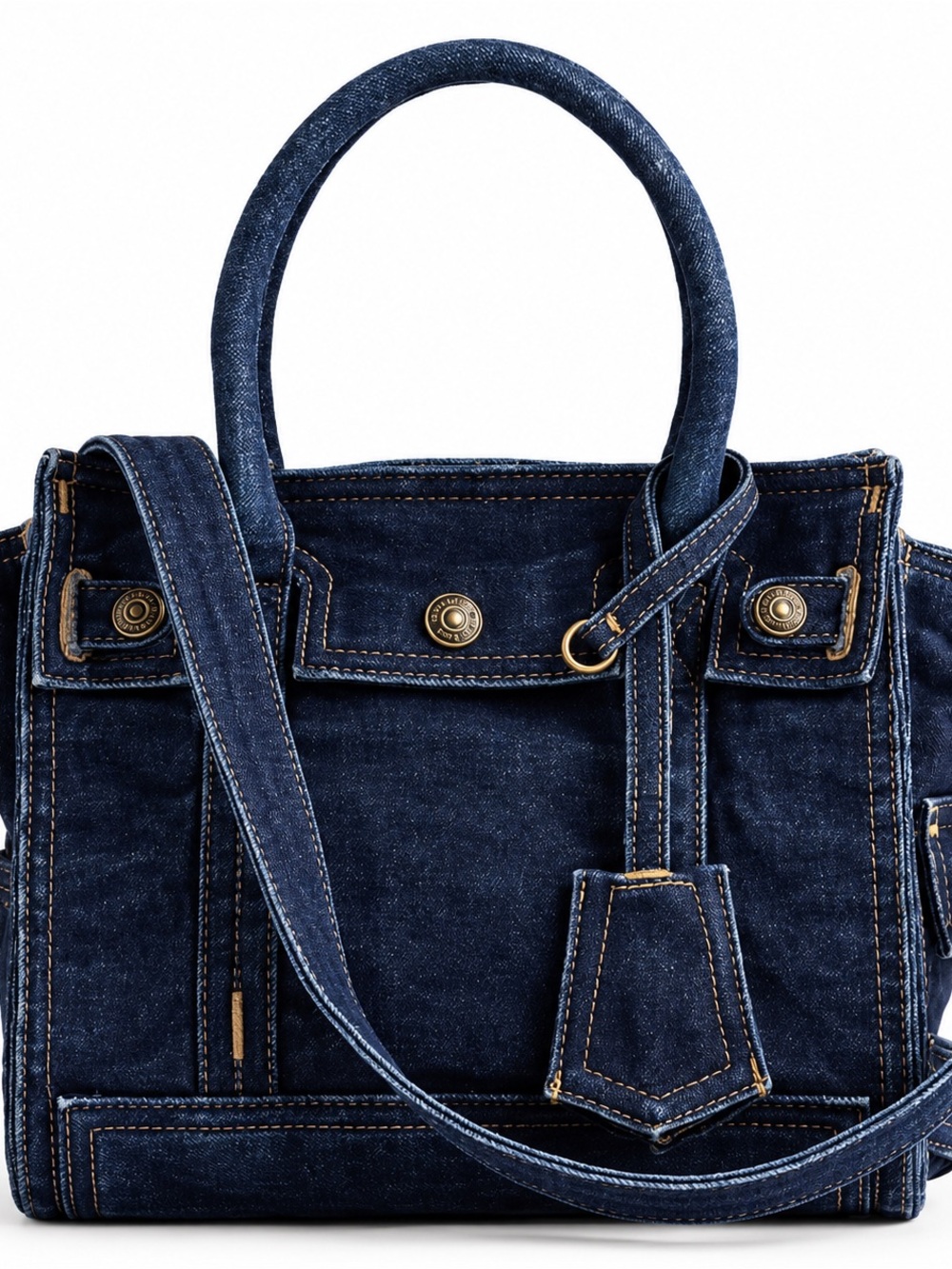 GAP Dark Blue Small Denim Five Pocket
Tote
